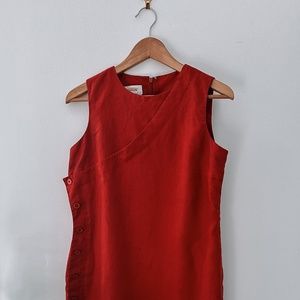 Vintage red dress